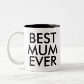 Meilleure maman jamais Mug | cadeau de la fête mèr (Gauche)