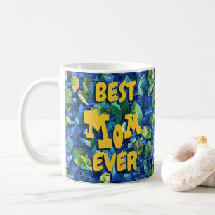 Meilleure Maman Jamais Mug Café Bleu
