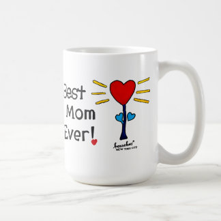 "Meilleure maman jamais" Mug Coeur Rouge