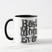Meilleure maman jamais - Mug de café à deux tons (Gauche)