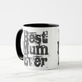 Meilleure maman jamais - Mug de café à deux tons (Devant gauche)