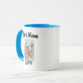 Meilleure Maman Jamais Mug - Photo personnalisée C (Devant gauche)