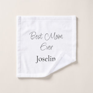 Meilleure maman jamais nom simple minimaliste chic
