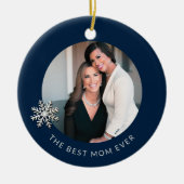 Meilleure maman jamais ornement photo (Devant)