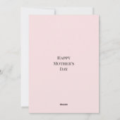 Meilleure maman Jamais Photo Collage Carte de la f (Dos)