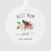 Meilleure maman jamais | Photo florale tendance Bo (devant)