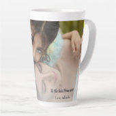 Meilleure maman Jamais Photo Latte Mug (Angle droit)