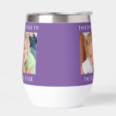 Meilleure maman jamais photo violet (Gauche)