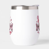 Meilleure Maman Jamais Rose Floral Et Empreinte de (Gauche)