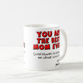 Meilleure Maman Jamais Sarcastique Funny Mug Cadea (Devant droit)