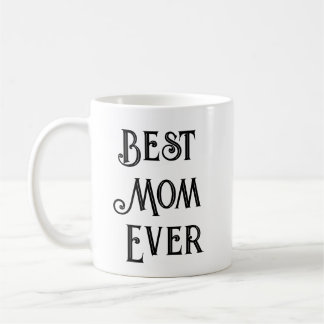 Meilleure Maman Jamais Texte Seulement Mug - Nom p