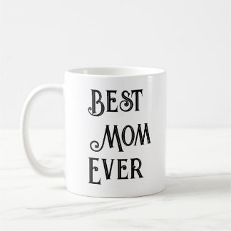 Meilleure Maman Jamais Texte Seulement Mug - Nom p
