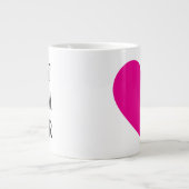 Meilleure Maman Jamais Texte Seulement Mug - Nom p (Devant)