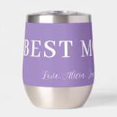 Meilleure maman jamais typographie moderne coeur l (Avant)