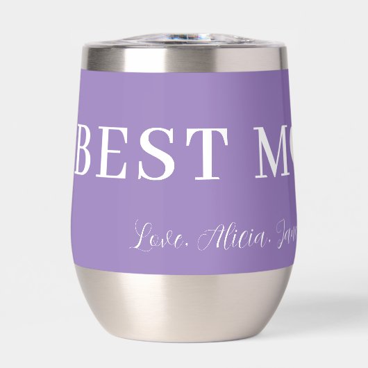 Meilleure maman jamais typographie moderne coeur l (Avant)