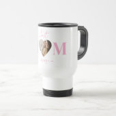Meilleure maman Jamais Voyage Mug - Personnalisé P (Devant droit)