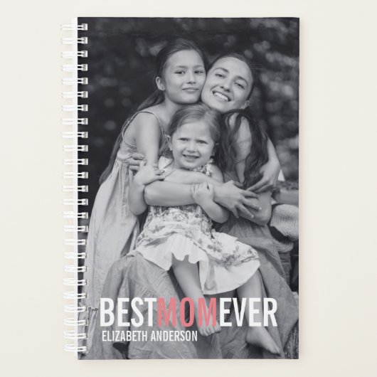 Meilleure maman Jour de la Mère Planificateur (Devant)