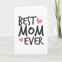 Meilleure Maman Jour des Mères | Carte de vœux