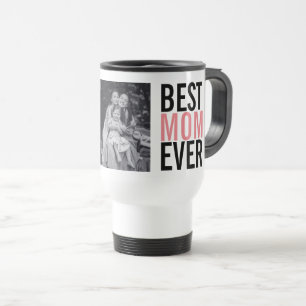 Meilleure Maman Jour des Mères Photo Voyage Mug