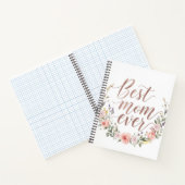 Meilleure Maman - Journal Floral de Calligraphie É (Intérieur)