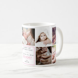 Meilleure Maman Joyeuse 1ère Fête des Mères Mug 9