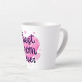 Meilleure maman Latte Mug (Angle droit)