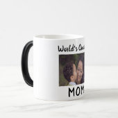 Meilleure maman morphing Mug personnalisée dans le (Devant gauche)