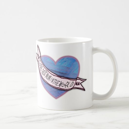 Meilleure maman Mug (Droite)