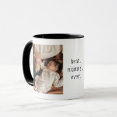 Meilleure Maman Mug avec deux photos (Devant gauche)