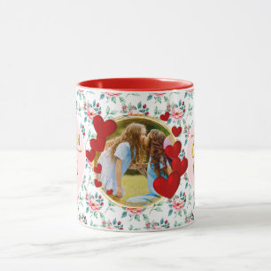 Meilleure Maman Mug Fleurie Photo pour la Fête des