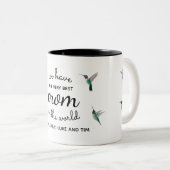 Meilleure maman Mug sur mesure (Devant droit)