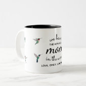 Meilleure maman Mug sur mesure (Devant gauche)