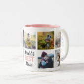 Meilleure maman personnalisée Photo Mug du monde (Devant droit)