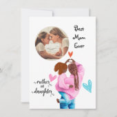 Meilleure Maman Qui Soit  Carte de Voeux Photo pou (Devant)