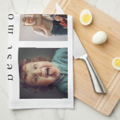Meilleure Maman Serviettes de cuisine jamais (Quart Plié)
