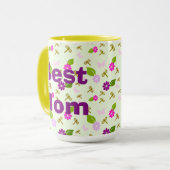 Meilleure Maman Tasse à Café (Devant gauche)