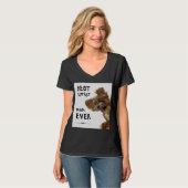Meilleure maman terrier jamais T-shirt (Devant entier)