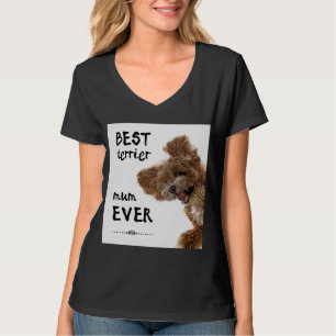 Meilleure maman terrier jamais T-shirt
