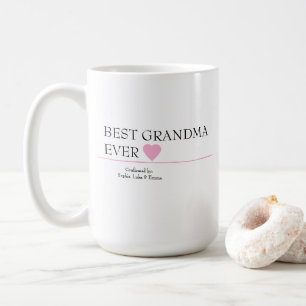 Meilleure mamie Jamais Mug - Confirmé par les peti