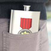 Meilleure médaille d'homme Flacon personnalisé (En situation)