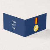 Meilleure médaille papa Broch Fête du Père (Outside)