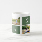Meilleure Mémé de tous les temps ! Mug collage per (Centre)