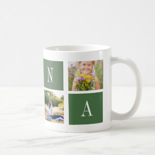 Meilleure Mémé de tous les temps ! Mug collage per