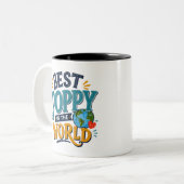 Meilleure Mémé du Monde Mug Photo (Devant gauche)