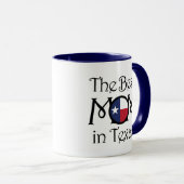 Meilleure MOM au Texas Mug (Devant droit)