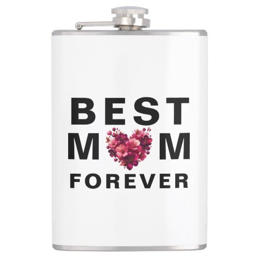 Meilleure MOM Forever - Flacon cadeau chic et comp (Devant)