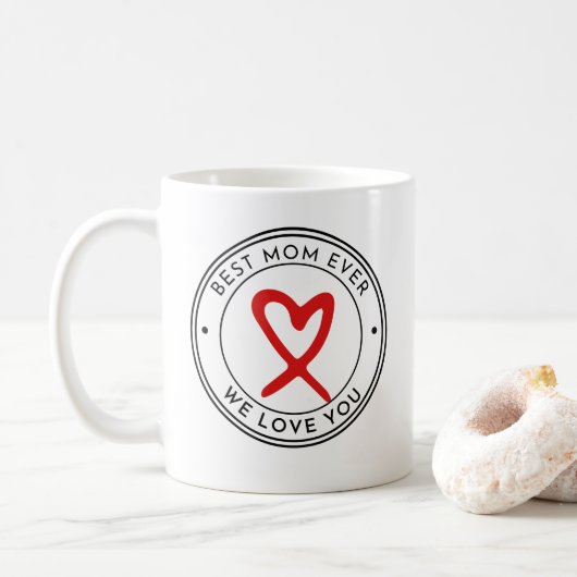 MEILLEURE MOM JAMAIS MUG (Avec donut)