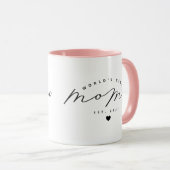 Meilleure Momo Cute Calligraphy Café Mug (Devant droit)