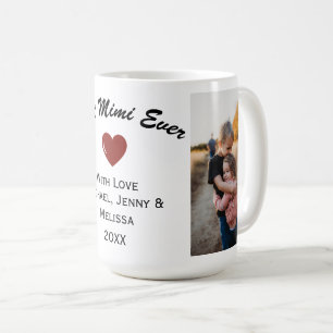 Meilleure Mug À Café Grand-Parent À Deux Photos