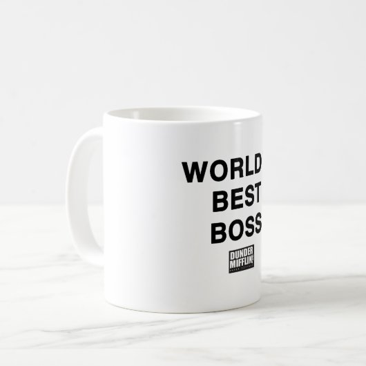 Meilleure Mug Boss du monde (Devant gauche)